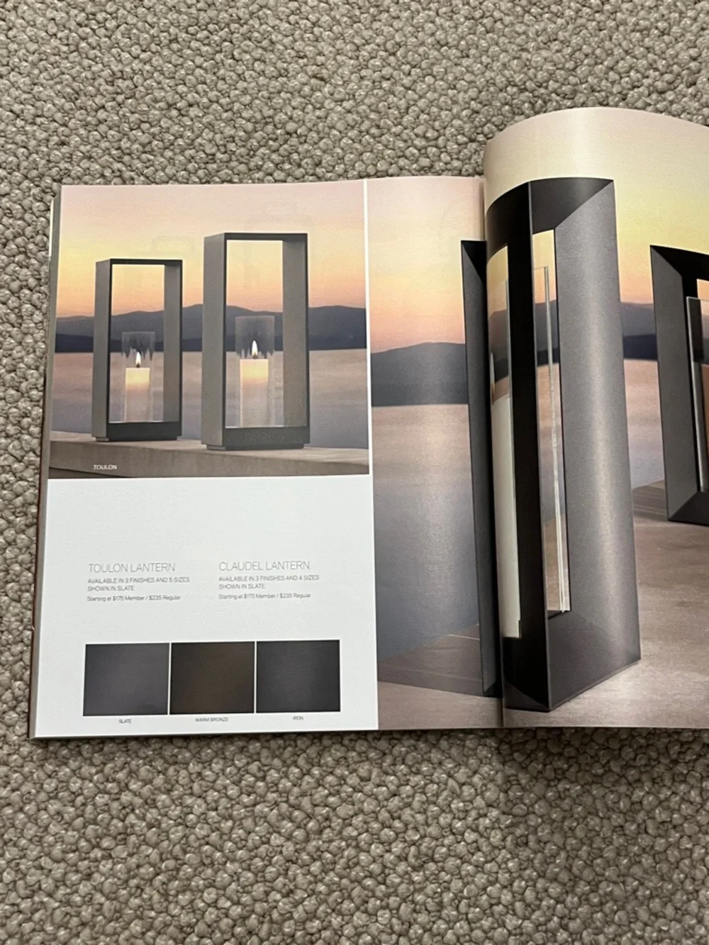 Restoration Hardware (RH) 2025 Outdoor Catalog